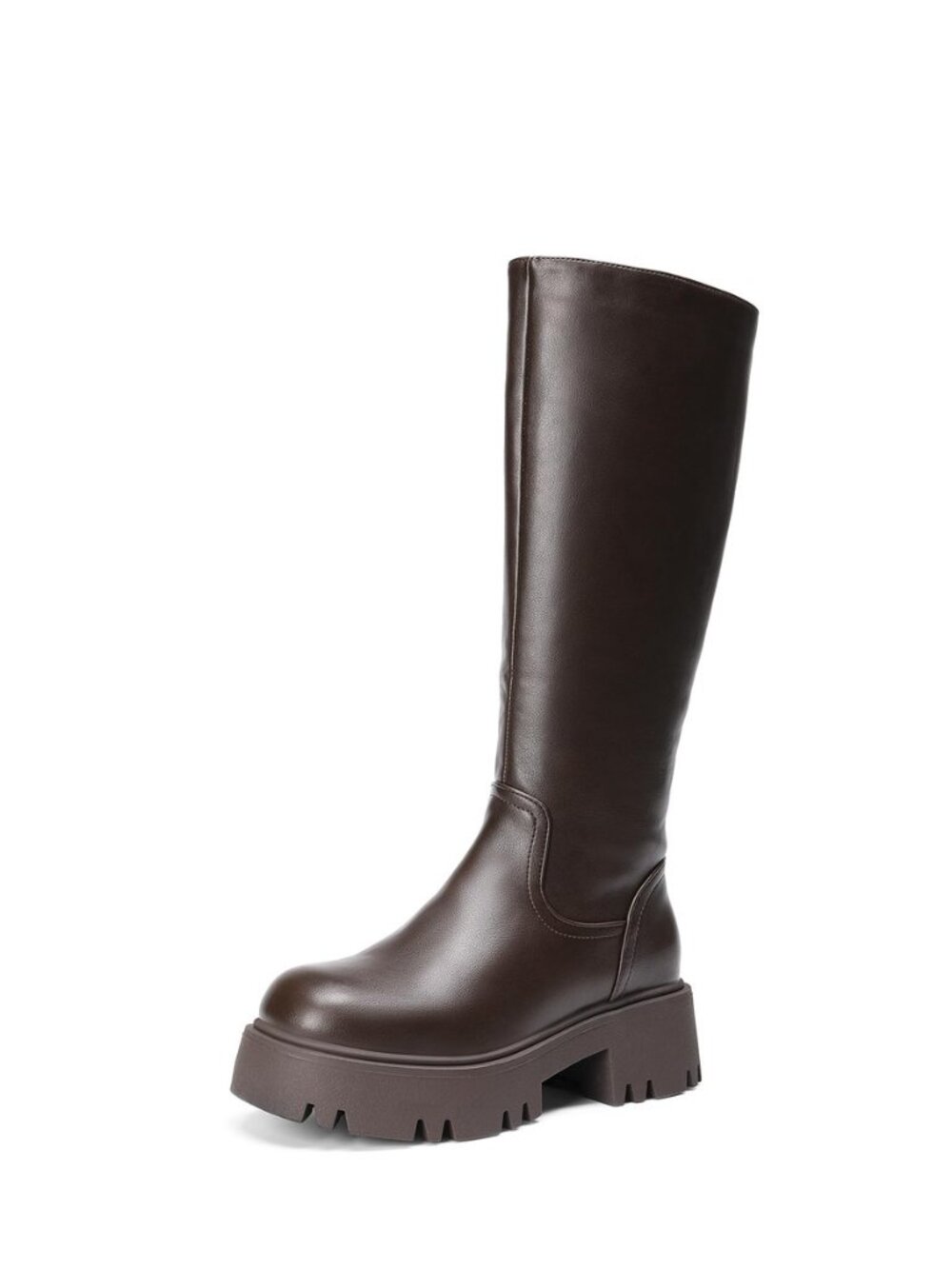 Knee High Platform Chunky Boots for Women